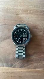 Diesel horloge dz1370, Sieraden, Tassen en Uiterlijk, Horloges | Heren, Overige merken, Leer, Staal, Ophalen of Verzenden