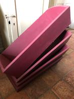 Vier grote houten gruttersbakken - Mentha Brocante, Antiek en Kunst, Antiek | Woonaccessoires, Ophalen