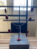 Sarah Lou ketting (rood edelsteen met goud), Nieuw, Ophalen of Verzenden, Met edelsteen, Rood