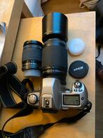 Nikon F-80 met 28-70 en 75-240 mm lens, Ophalen of Verzenden, Gebruikt, Spiegelreflex, Nikon