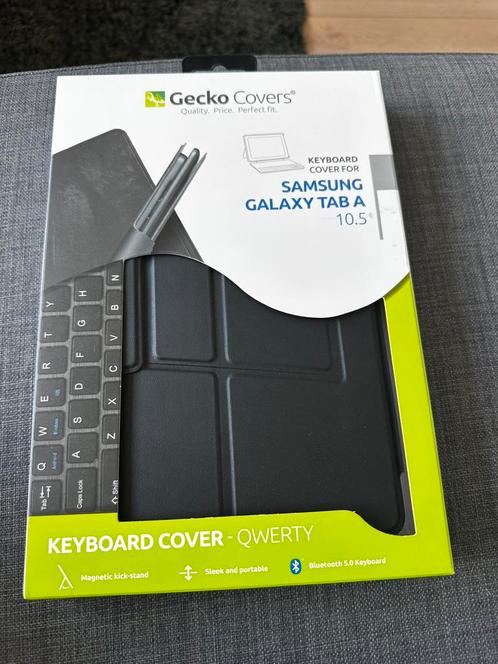 Gecko Covers V11T70C1, Samsung Galaxy Tab A 10.5”, Computers en Software, Tablet-hoezen, Nieuw, Bescherming voor- en achterkant