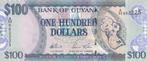 Guyana 100 dollar 2006, Postzegels en Munten, Bankbiljetten | Amerika, Verzenden, Zuid-Amerika, Los biljet