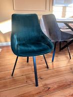 2 groene Beau stoelen, Huis en Inrichting, Stoelen, Ophalen, Twee, Overige kleuren, Zo goed als nieuw