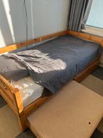 Een persoons bed, Ophalen, Gebruikt, 90 cm, Eenpersoons