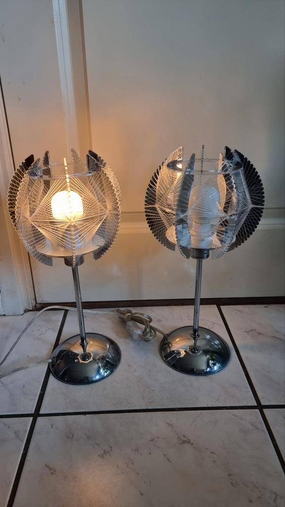 Paul secon swag lamp by globo lampen., Huis en Inrichting, Lampen | Vloerlampen, Zo goed als nieuw, Minder dan 100 cm, Metaal