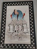 Disney poster 101Dalmetiers jaren '90, Rechthoekig Staand, Ophalen of Verzenden, Zo goed als nieuw, A1 t/m A3