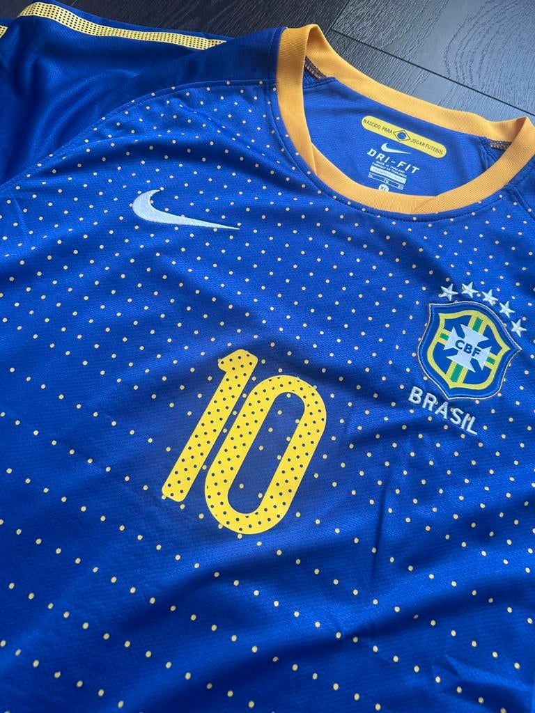 Nike Brazilië Voetbal Shirt (XL) #10 Kaká WK2010, Maat XL, Ophalen of Verzenden, Zo goed als nieuw, Shirt