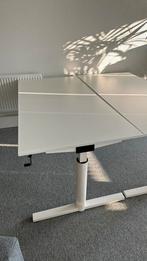 Gispen TM verstelbaar slingerbureau 160 x 80 cm - bureau, Zo goed als nieuw, Ophalen, Bureau