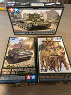 Tamiya 1/48 Militaire Modellen - Set, Hobby en Vrije tijd, Modelbouw | Auto's en Voertuigen, Tank, 1:32 tot 1:50, Nieuw, Ophalen of Verzenden
