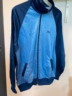 Vintage PumaTrainingsjack Blauw Maat L, Kleding | Heren, Sportkleding, Ophalen of Verzenden, Zo goed als nieuw, Maat 52/54 (L)