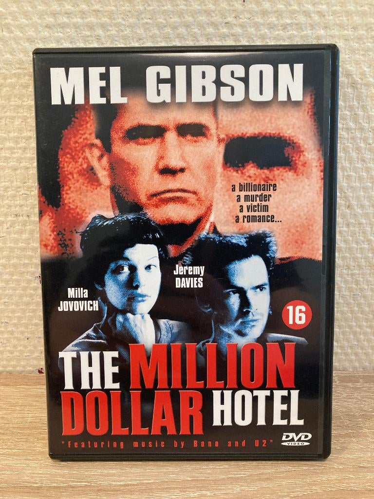 the million dollar hotel Mel Gibson Bono (U2), Alle leeftijden, Ophalen of Verzenden, Zo goed als nieuw, Actiethriller