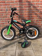 Amigo Kinderfiets 14 inch met zijwieltjes, Ophalen, Gebruikt, 16 tot 20 inch, Zijwieltjes