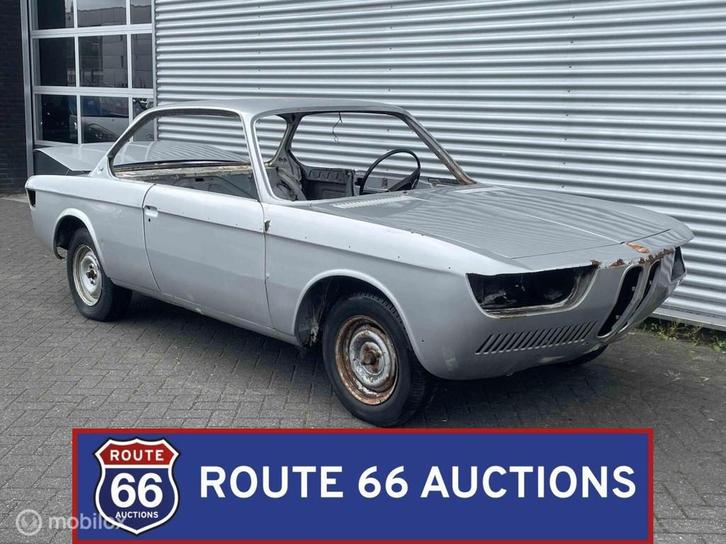 BMW 2000 CS | 1968 | Route 66 Auctions, Auto's, Oldtimers, Bedrijf, Te koop, BMW, Benzine, Overige carrosserieën, Handgeschakeld