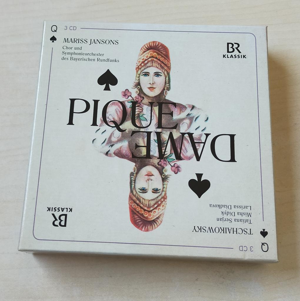 Pique Dame 3CD 2015 Opera Tchaikovski Mariss Jansons, Boxset, Overige typen, Ophalen of Verzenden, Zo goed als nieuw