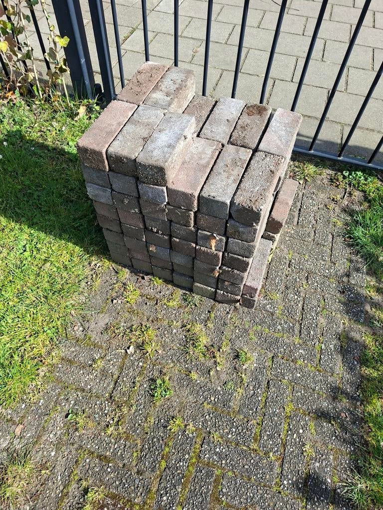 Stapel stenen klinkers voor tuin of terras, Ophalen of Verzenden