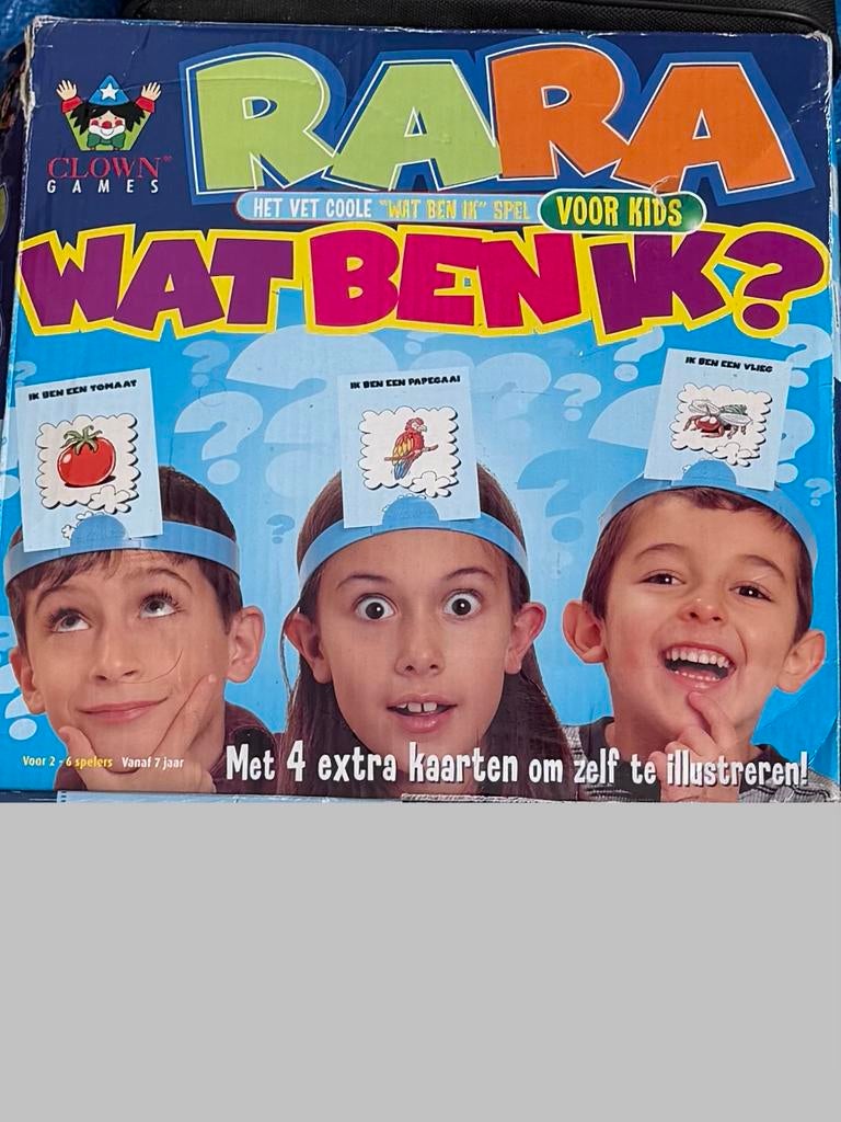 Wat ben ik spel, Ophalen, Gebruikt