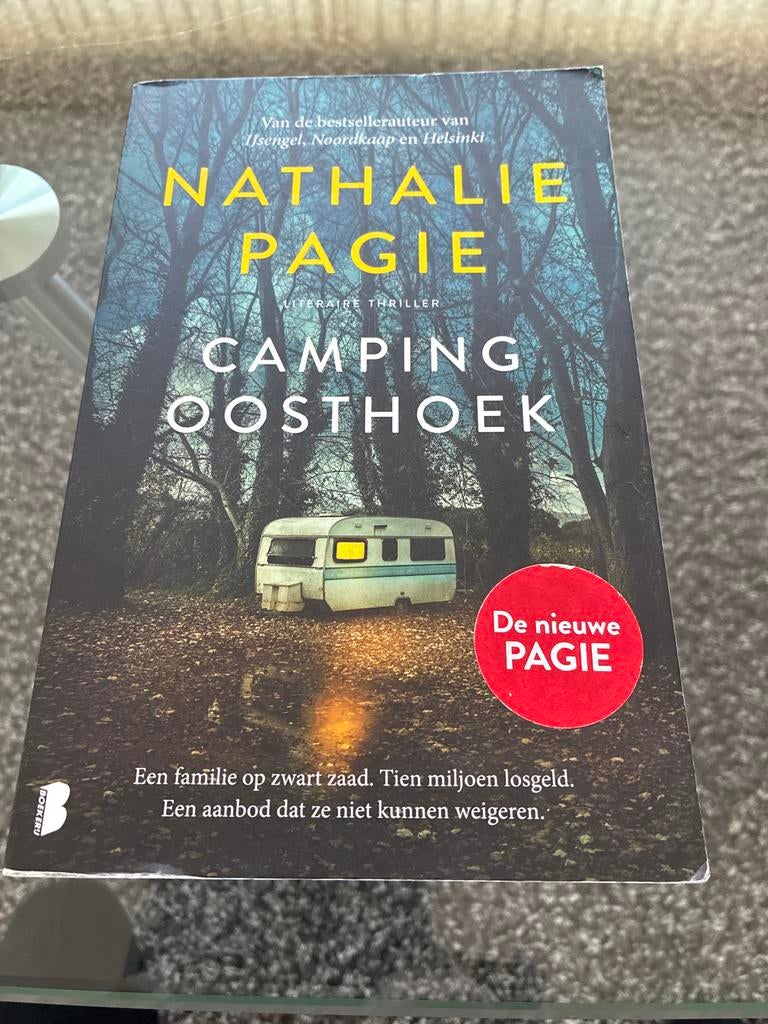 Camping Oosthoek - Nathalie Pagie (Literaire thriller), Ophalen of Verzenden, Gelezen, Nederland