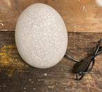 Leuke Franse HB Eierlamp lamp Gustav - design retro Vintage, Ophalen of Verzenden, Vintage retro, Minder dan 50 cm, Glas