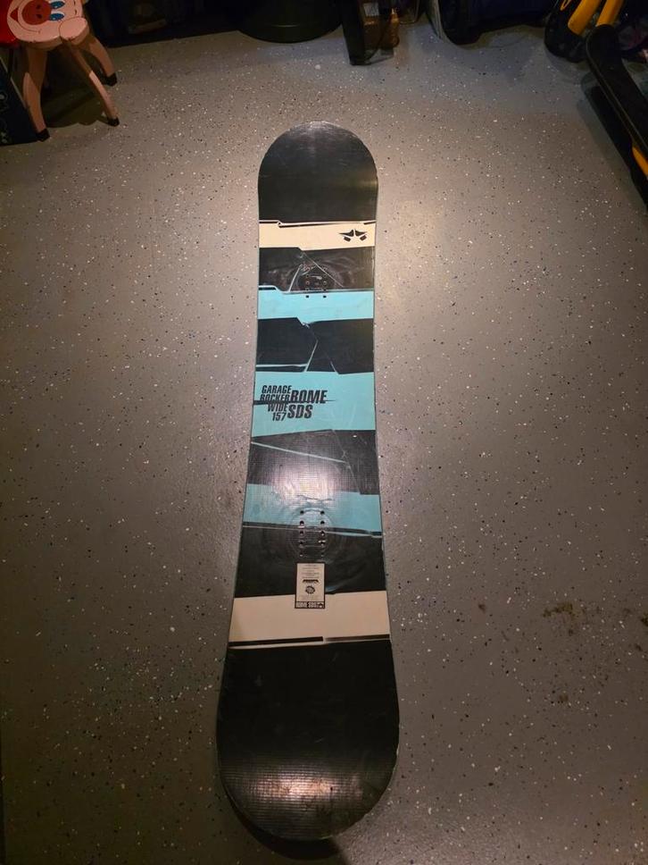 Rome Garage Rocker Snowboard 157 cm - Gebruikt, Sport en Fitness, Snowboarden, Ophalen of Verzenden