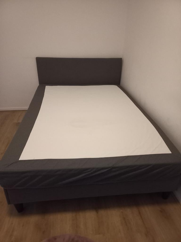 Boxspring 140 x 200 moet snel weg, Ophalen, Tweepersoons, 140 cm
