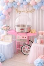 feestverhuur genderreveal/ babyshowerpakket, Ophalen, Zo goed als nieuw, Geboorte of Huwelijk