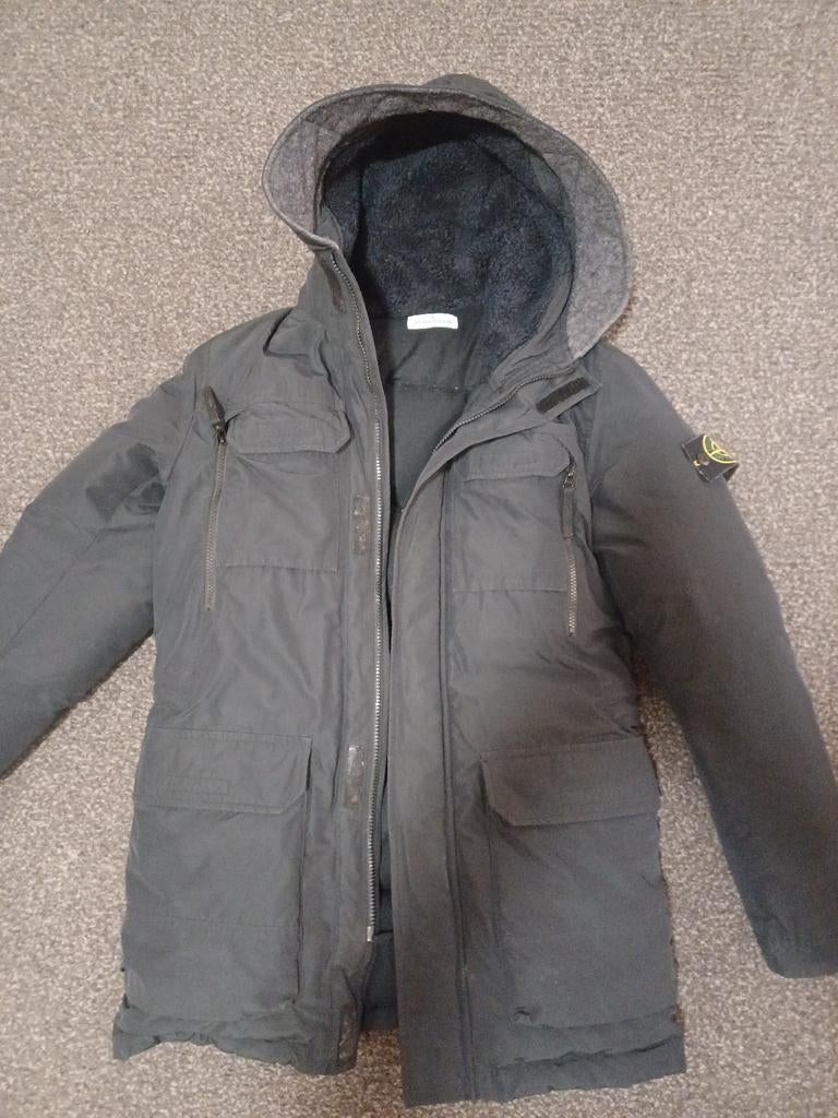 Stone Island Down Jacket - Origineel, Kleding | Heren, Jassen | Winter, Gedragen, Overige maten, Grijs, Ophalen of Verzenden