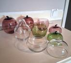 Glazen appel peer bonboniere, Ophalen of Verzenden