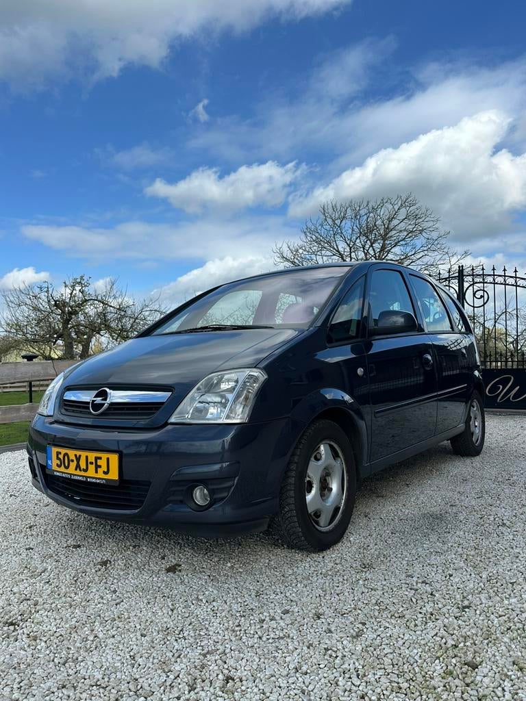 Opel Meriva 1.8 16V 2007 Grijs, Auto's, 125 pk, 1280 kg, 4 cilinders, 1796 cc