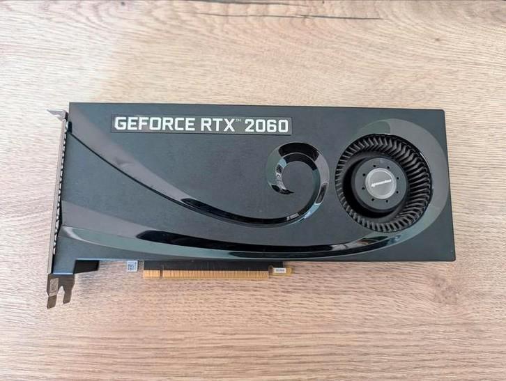 Nvidia GeForce RTX 2060 videokaart, Computers en Software, Videokaarten, PCI-Express 3.0, GDDR6, HDMI, DisplayPort, Ophalen