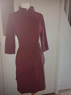 Travel Jurk Burgundy M - 3kwart mouw, steekzakken, Maat 38/40 (M), Mi Piace, Nieuw, Ophalen of Verzenden