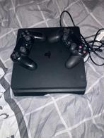 PS4 slim 1TB, 2 controllers., Spelcomputers en Games, Ophalen of Verzenden, Zo goed als nieuw, Met 2 controllers, Slim