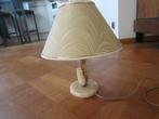 Tafel lamp met marmeren voet, Ophalen, Zo goed als nieuw, Minder dan 100 cm