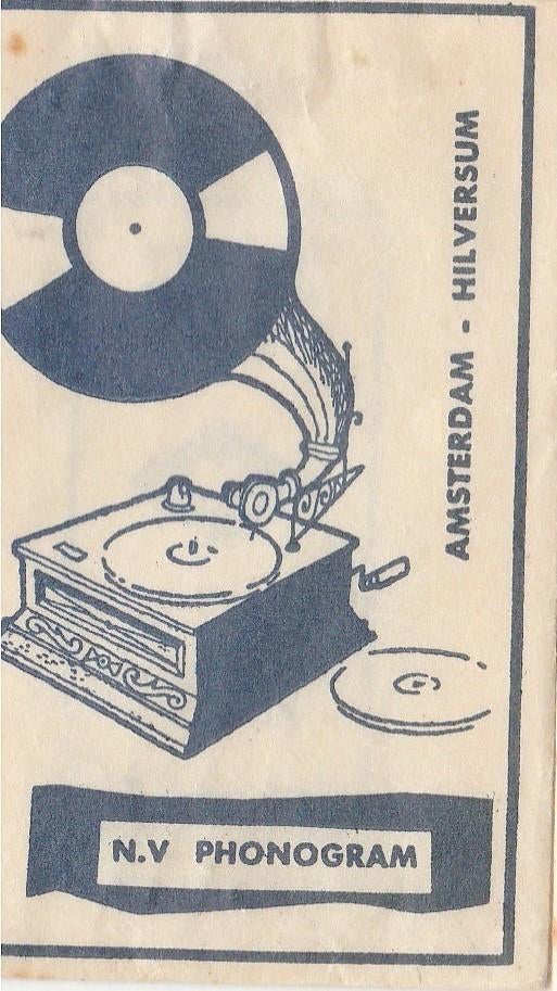 Phonogram Amsterdam Hilversum - platenspeler langspeelplaat, Ophalen of Verzenden