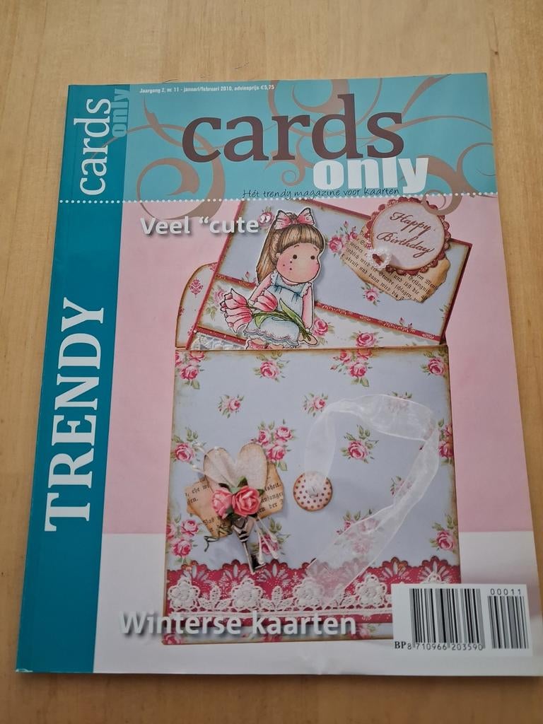 Cards Only Tijdschriften - Diverse Uitgaven, Ophalen of Verzenden, Gebruikt, Overige thema's, Overige typen