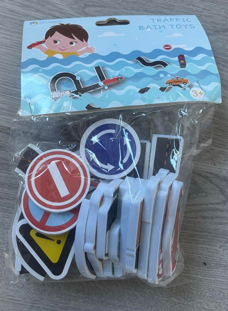 Bad speelgoed verkeer, Kinderen en Baby's, Speelgoed | Badspeelgoed, Ophalen of Verzenden, Nieuw
