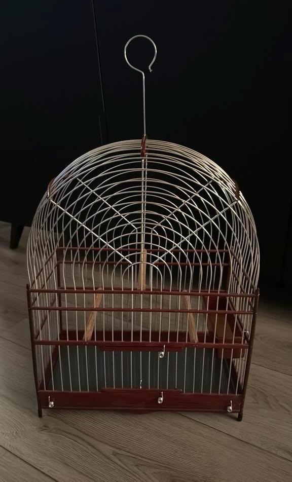 *Nieuwe Surinaamse kooi* 23 draads Purperhart, Dieren en Toebehoren, Vogels | Hokken en Kooien, Nieuw, Vogelkooi, Hout, Ophalen