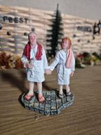 Luville figuur sauna bezoekers kerstdorp kersthuisjes, Ophalen of Verzenden, Zo goed als nieuw