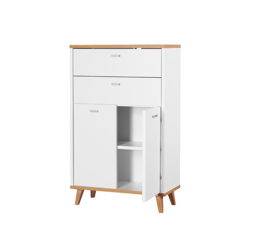 LIVARNO Badkamerkast Corfu wit/eikenlook, Ophalen of Verzenden, Nieuw