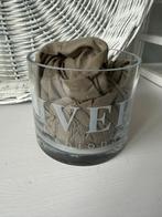 ZGAN > Riverdale glazen Hurricane / 12 cm, Huis en Inrichting, Overige materialen, Verzenden, Zo goed als nieuw, Kandelaar