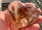 Smokey Quartz Heart - with lots of Fantoms & Rainbows, Ophalen of Verzenden