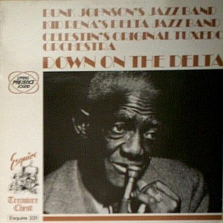 Bunk Johnson's Jazz Band e.a. LP "Down On The Delta", Ophalen, Gebruikt, Voor 1940, 12 inch