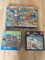 Puzzels 950-1000 stukjes: Jan van Haasteren & That's Life, Ophalen, 500 t/m 1500 stukjes, Gebruikt, Legpuzzel