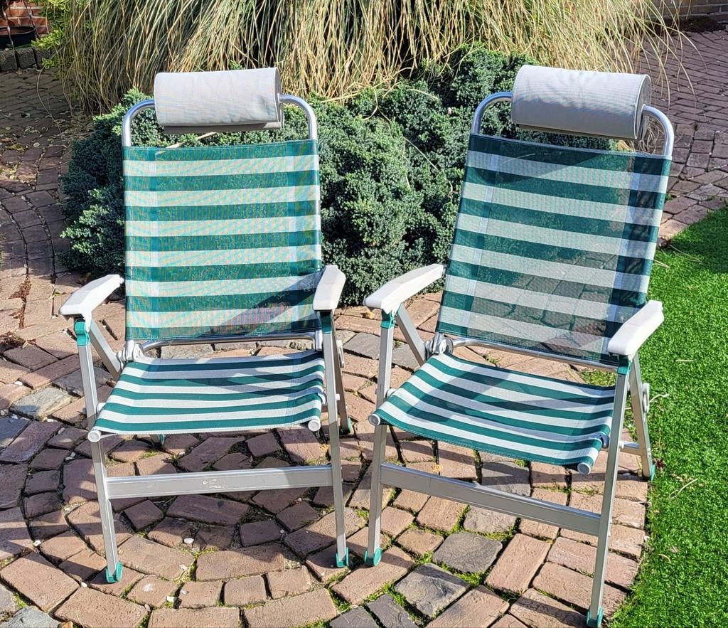 Campingstoel verstelbaar, Ophalen, Gebruikt, Campingstoel