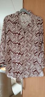 LANGE BLOUSE/ TUNIEK MAAT M/ L MERK LA SALLE AMSTERDAM., Ophalen of Verzenden, Zo goed als nieuw, Beige