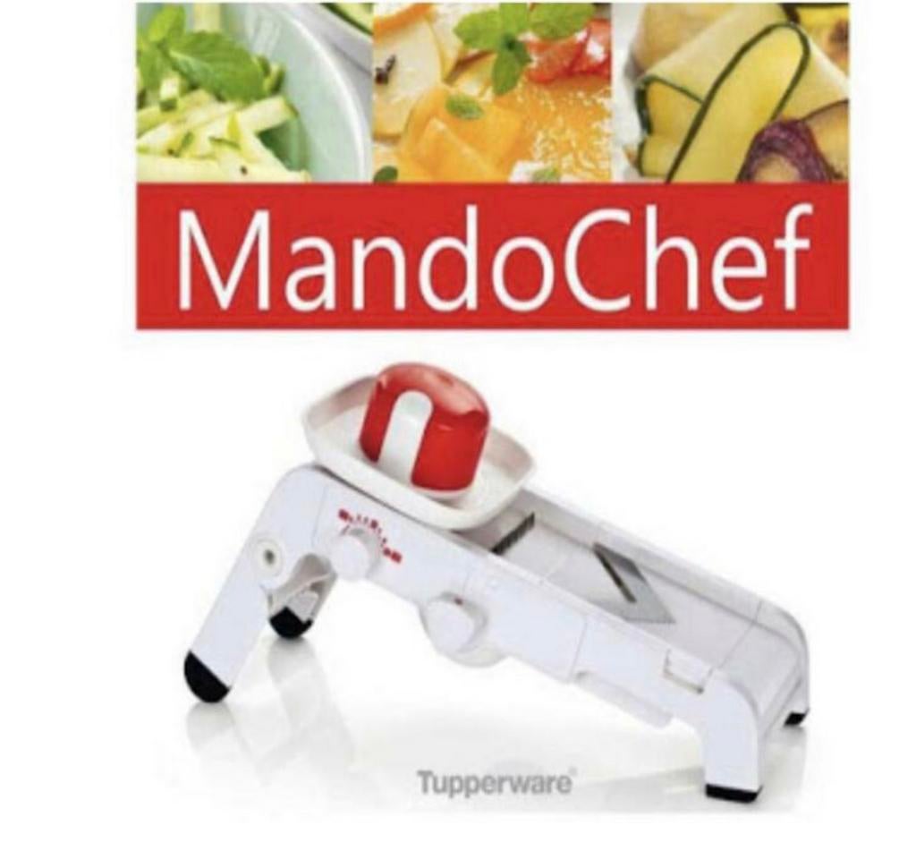 Tupperware MandoChef Boekje, Huis en Inrichting, Keuken | Tupperware, Verzenden, Nieuw, Wit, Overige typen