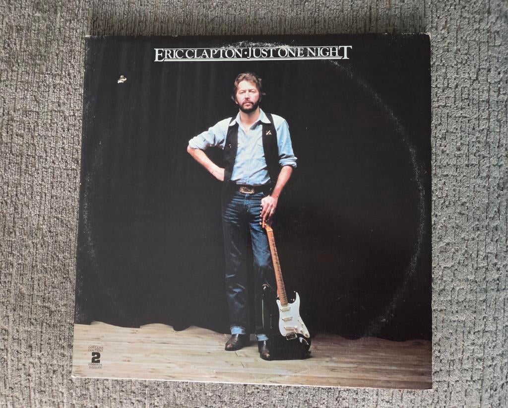 Eric Clapton - Just One Night dubbel LP, Ophalen of Verzenden, Gebruikt, 12 inch