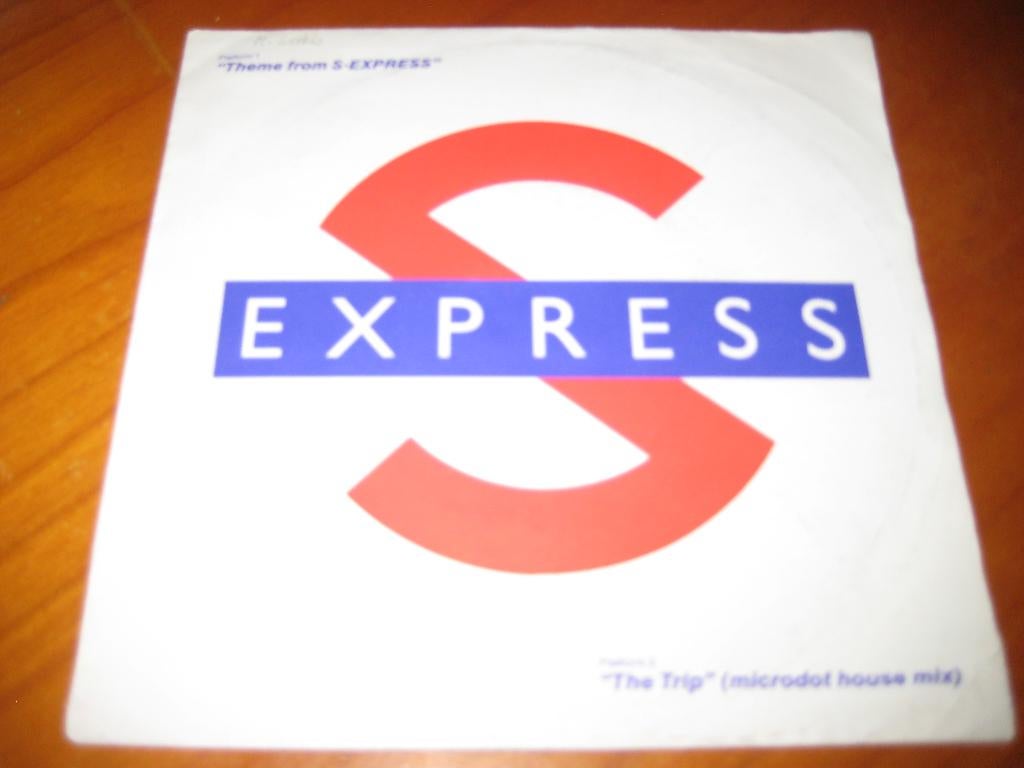 S Express: Theme from S Express, Ophalen of Verzenden, Zo goed als nieuw, Pop, Single