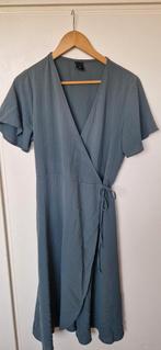 Studio Only overslagjurk maat L, Blauw, Maat 42/44 (L), Ophalen of Verzenden, Knielengte