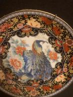 5 antieke satsuma ROYAL PEACOCK wandborden, Ophalen of Verzenden