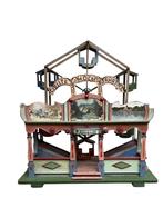 Oud schaalmodel Kermis Rad uit 1950s in hout, Ophalen